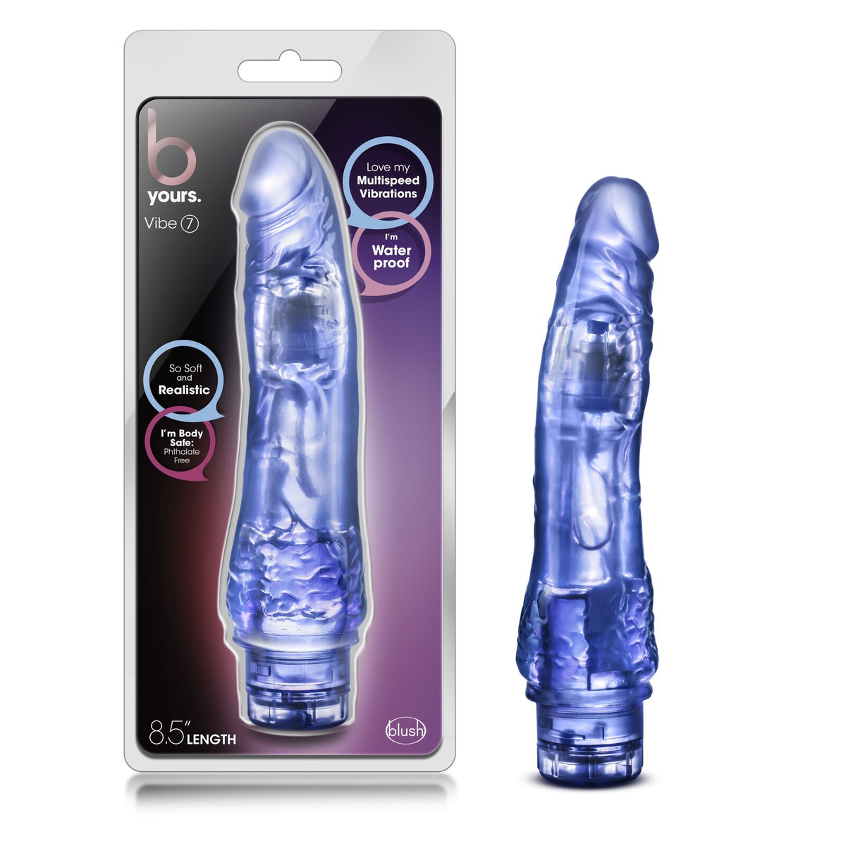 VIBRADOR B YOURS VIBE 7 BLUE