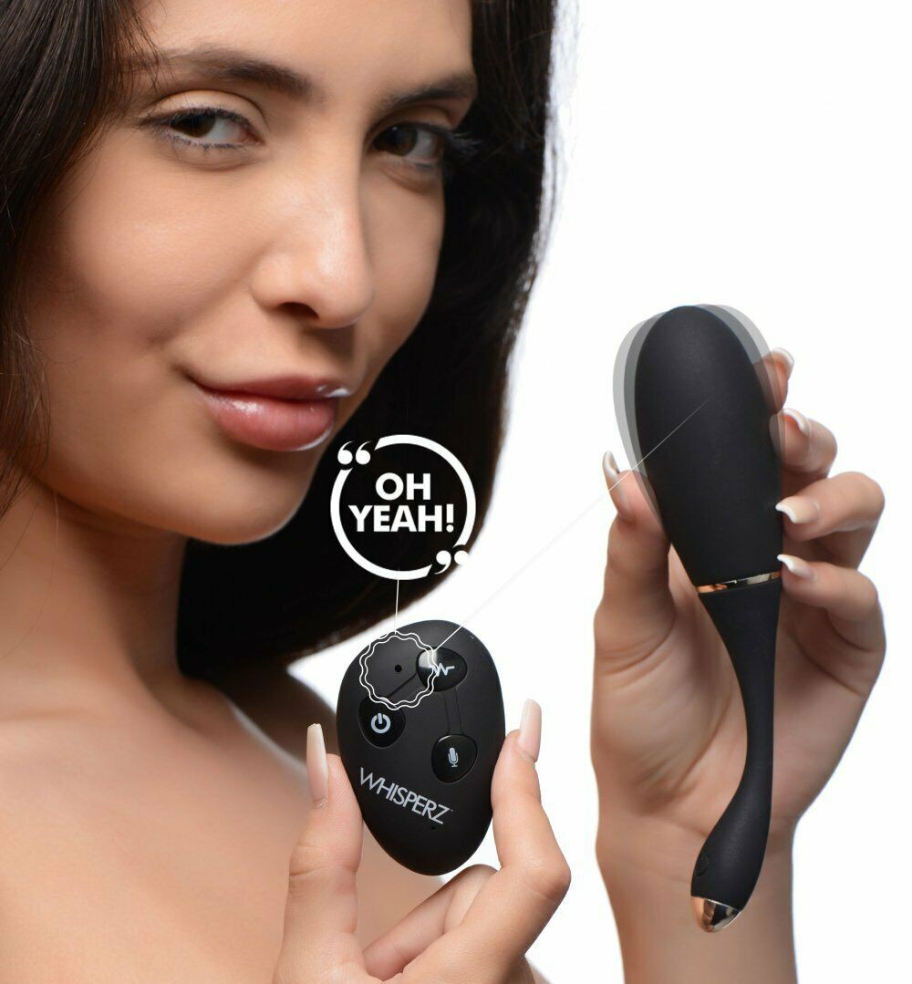 BALA WHISPERZ VOICE ACTIVATED VIBRATING EGG W REMOTE CONTROL