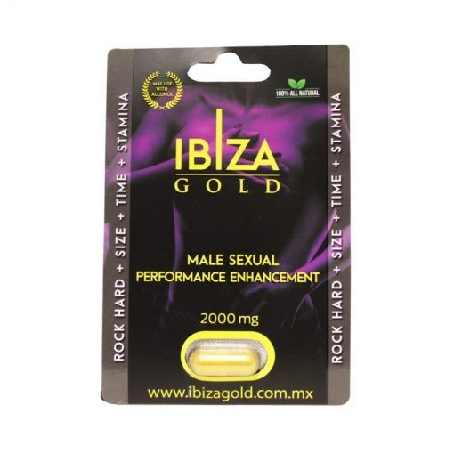 PASTILLA VIGORIZANTE IBIZA GOLD HOMBRE