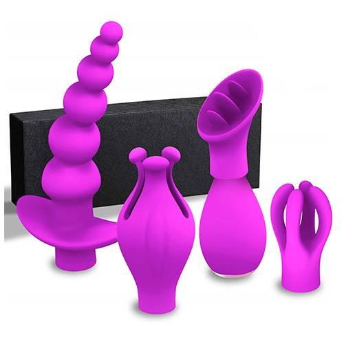 BALA VIBRATING BULLET WITH 4 CAPS