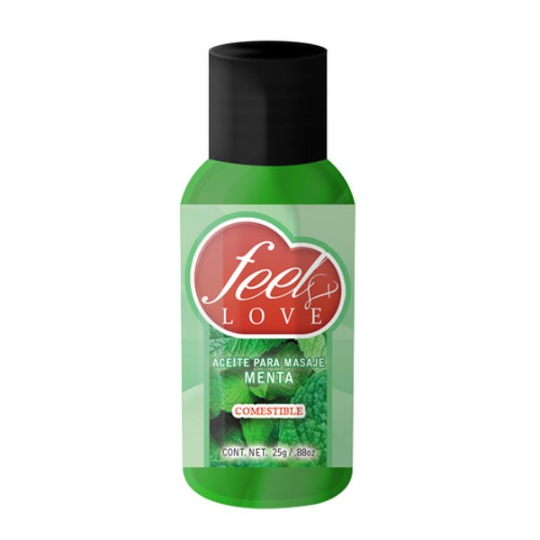 ACEITE TÉRMICO FEEL LOVE MENTA 25 ML