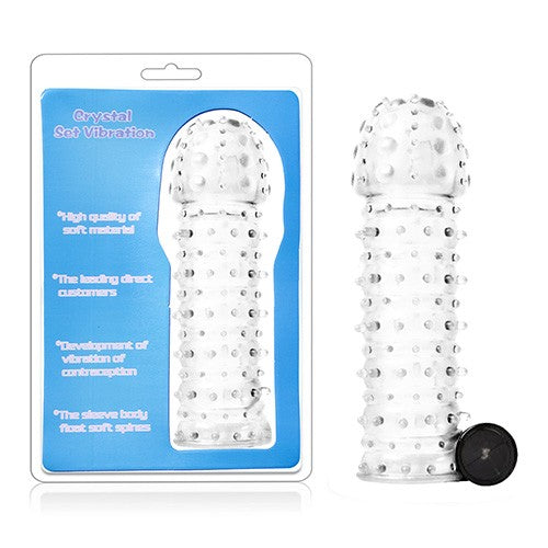 FUNDA CRYSTAL SLEEVE VIBRATING C