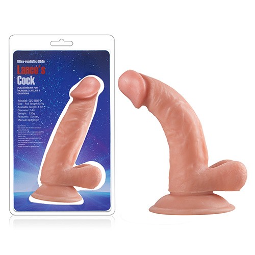 DILDO CON BASE DE SUCCION 17 CMS