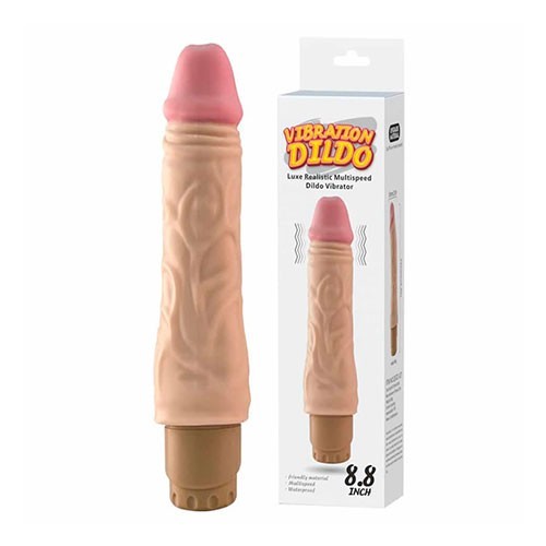 VIBRADOR RECARGABLE LUXE REAL 8.8