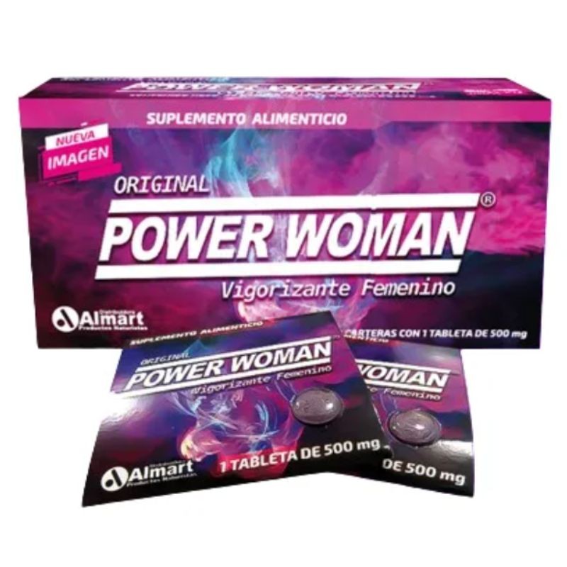 PASTILLA VIGORIZANTE POWER WOMAN