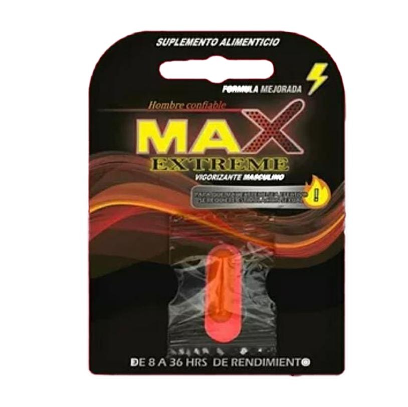 PASTILLA VIGORIZANTE MAX EXTREME CABALLERO