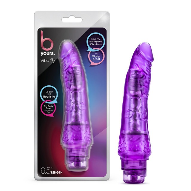 VIBRADOR B YOURS VIBE NO 7 PURPLE