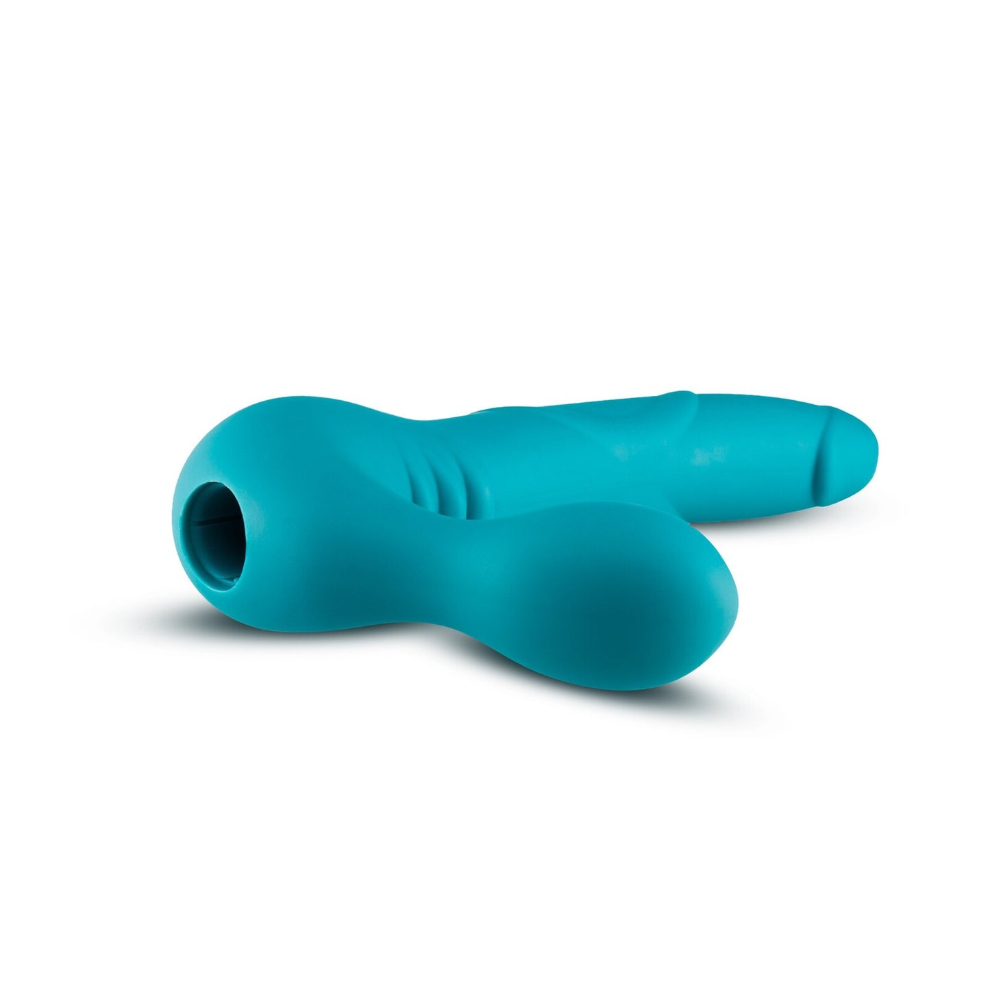 VIBRADOR TEMPTASIA LUNA STRAPLESS SILICONE DILDO TEAL