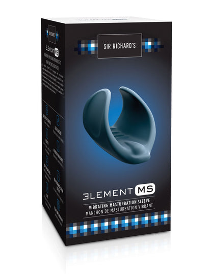 MASTURBADOR ELEMENT MS VIBRATING MASTURBATION SLEEVE