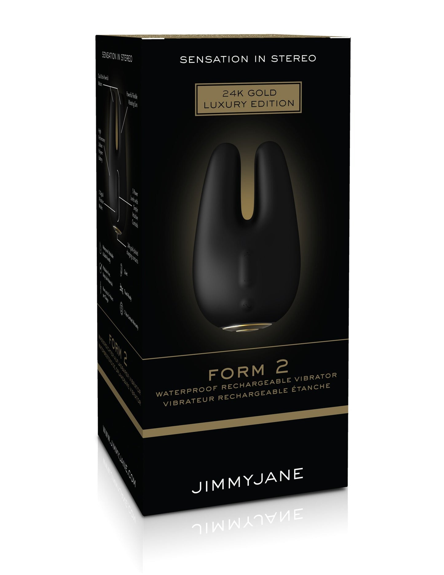 ESTIMULADOR DE CLITORIS FORM 2 LUXURY EDITION 24K GOLD