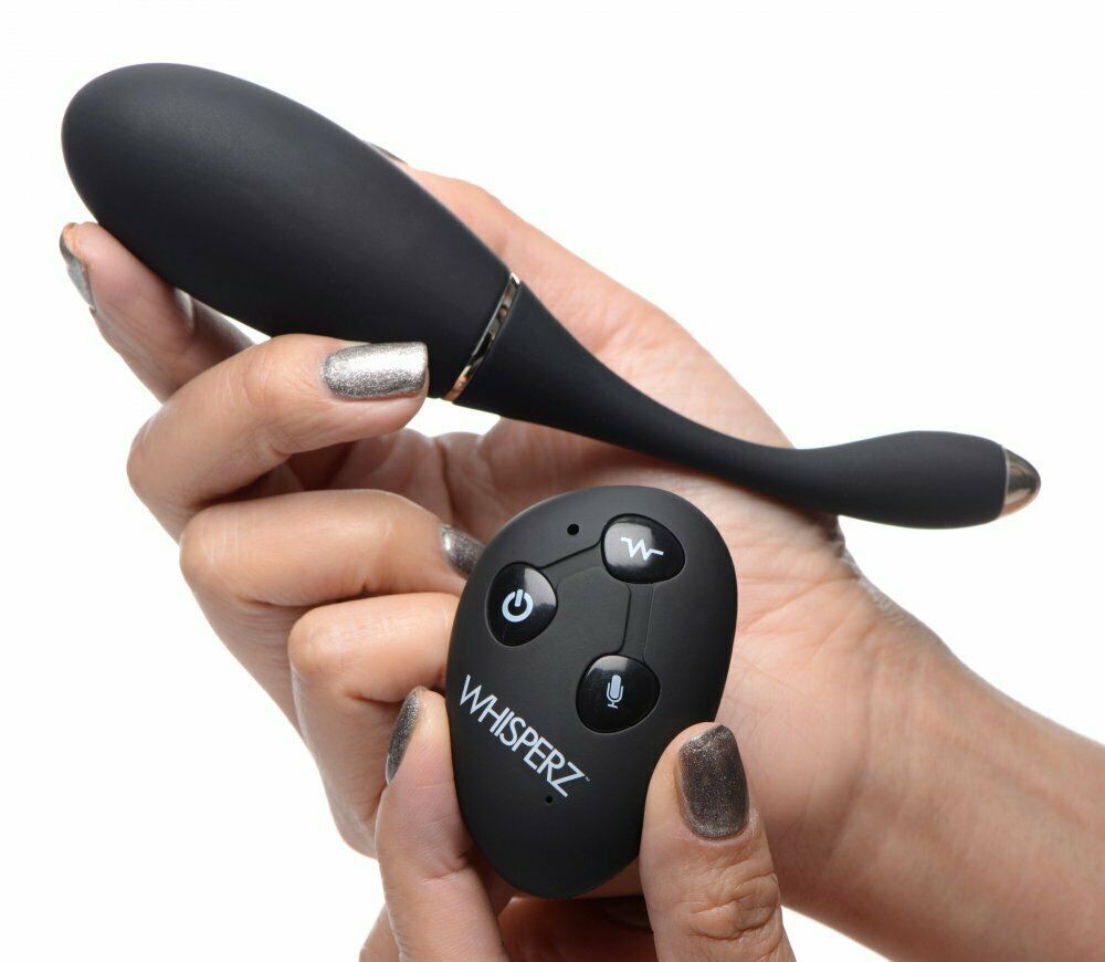 BALA WHISPERZ VOICE ACTIVATED VIBRATING EGG W REMOTE CONTROL