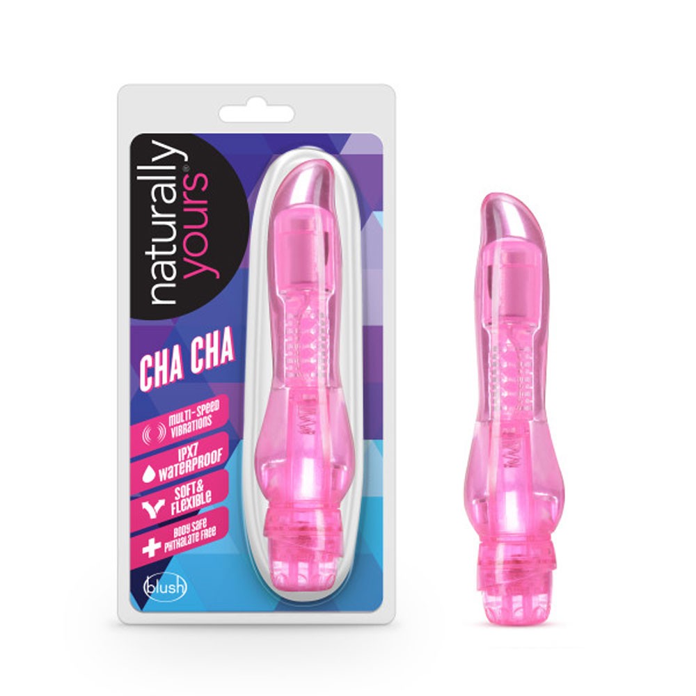 VIBRADOR NATURALLY YOURS CHA CHA PINK