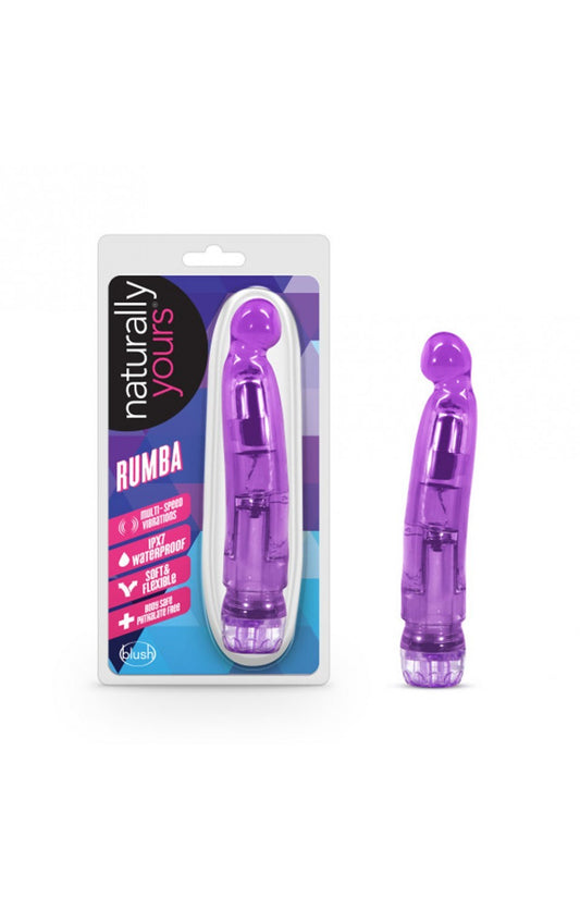 VIBRADOR NATURALLY YOURS RUMBA PURPLE