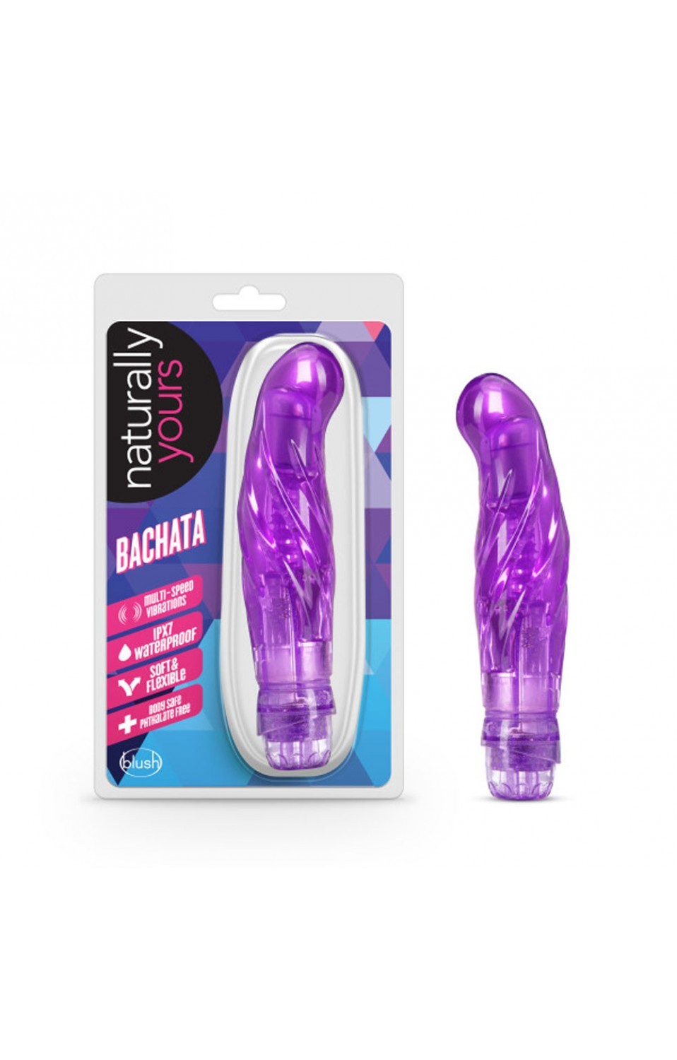 VIBRADOR NATURALLY YOURS BACHATA PURPLE