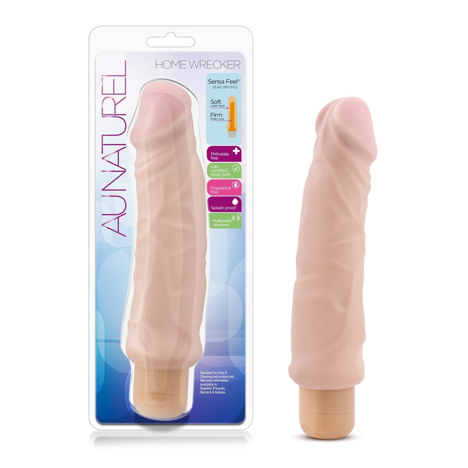 VIBRADOR AU NATUREL HOME WRECKER BEIGE