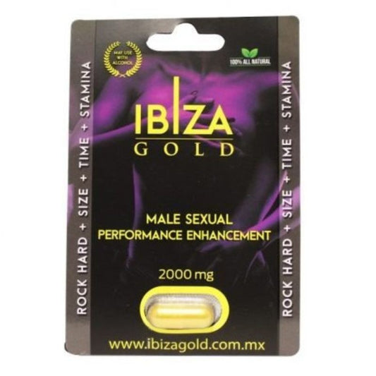 PASTILLA VIGORIZANTE IBIZA GOLD HOMBRE