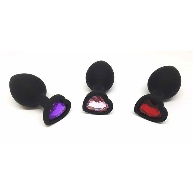 PLUG DE SILICÓN MEDIANO HEART