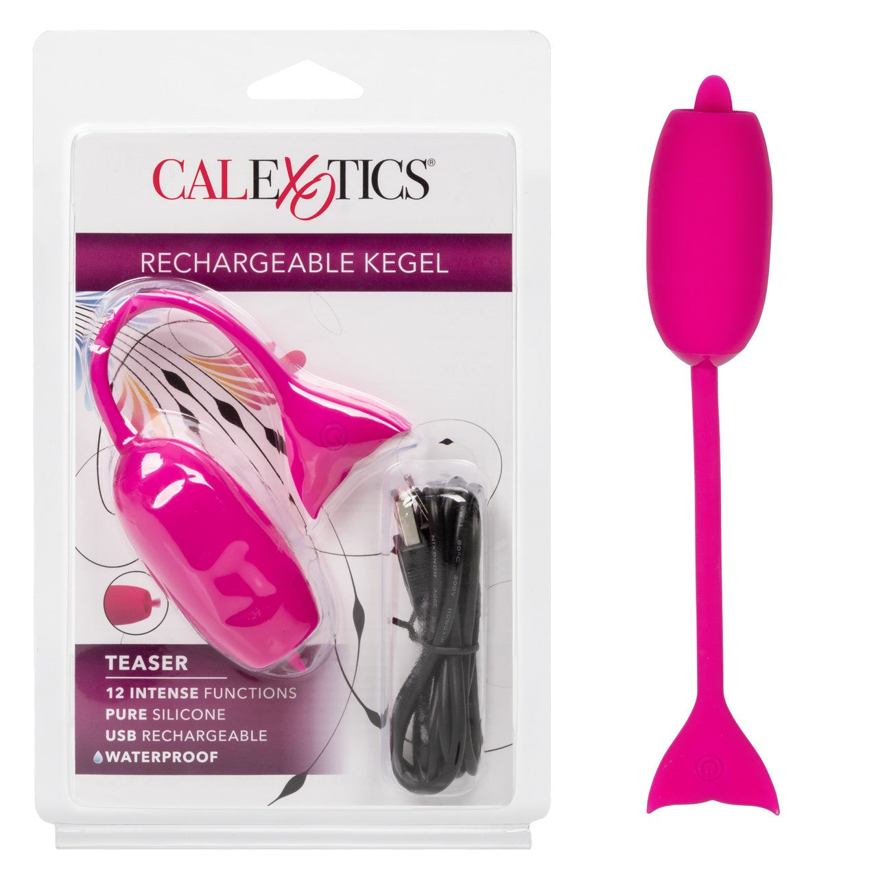 CALEXOTICS RECHARGEABLE KEGEL TEASER PINK