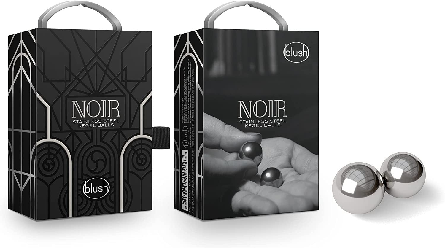 NOIR STAINLESS STEEL KEGEL BALLS
