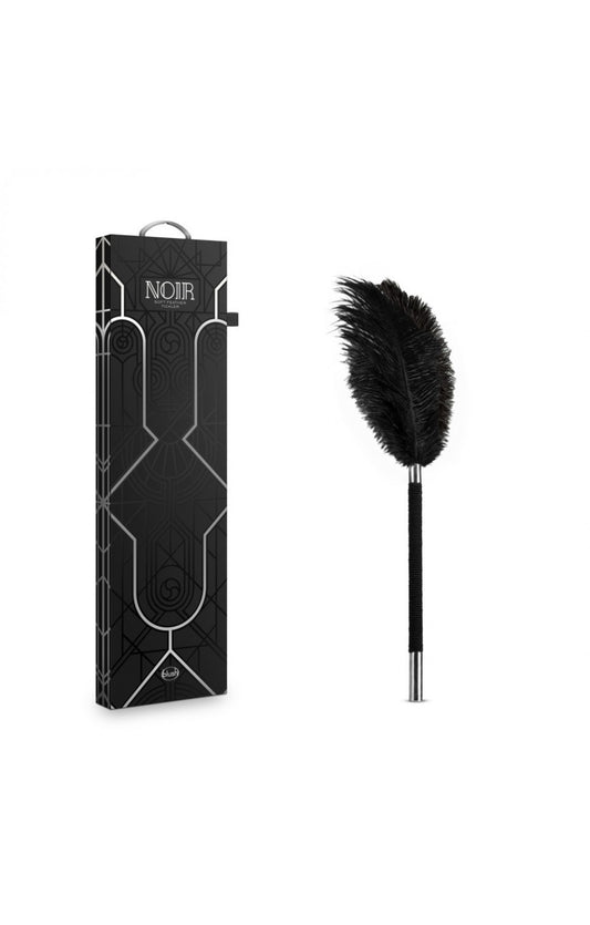 PLUMA NOIR SOFT FEATHER TICKLER BLACK
