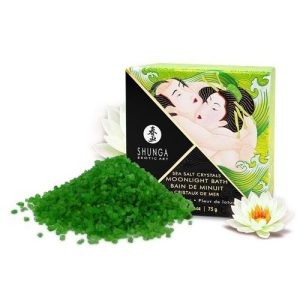 SHUNGA MOONLIGHT BATH SEA SALT CRYSTALS LOTUS FLOWER