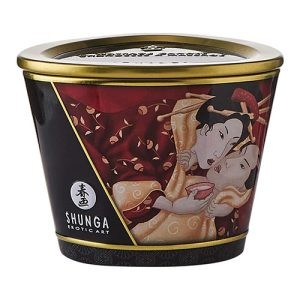 SHUNGA MASSAGE CANDLE SPARKLING STRAWBERRY WINE