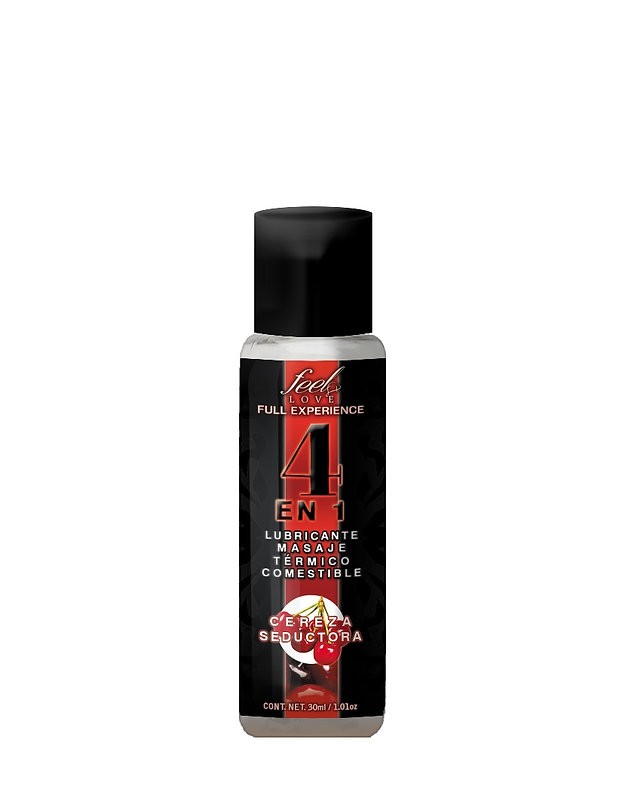 LUBRICANTE 4 EN 1 CEREZA SEDUCTORA 30 ML