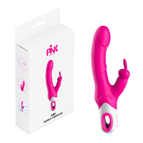VIBRADOR PINK ABI RABBIT
