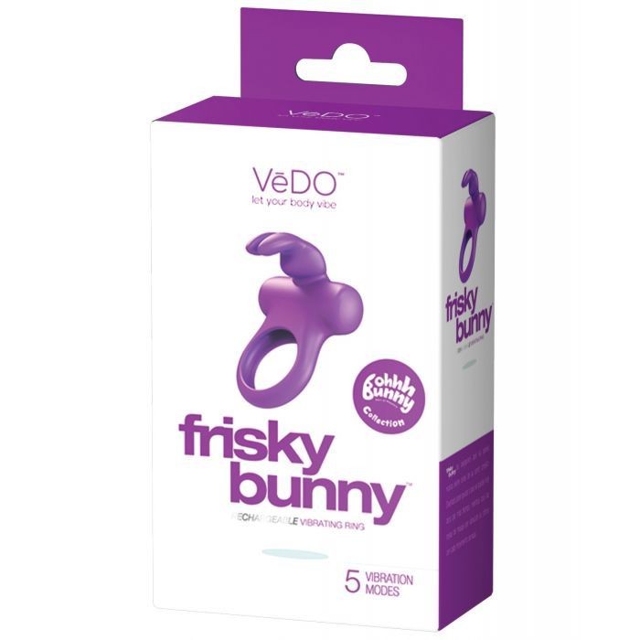 ANILLO VeDO FRISKY BUNNY RING PERFECTLY PURPLE
