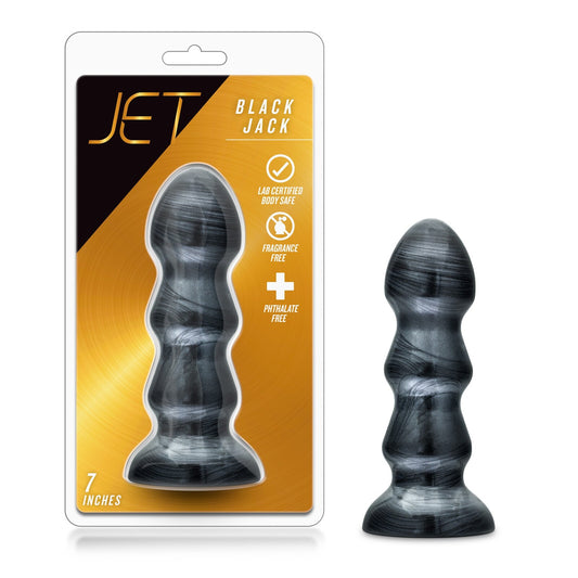 PLUG JET BLACK JACK CARBON METALLIC BLACK