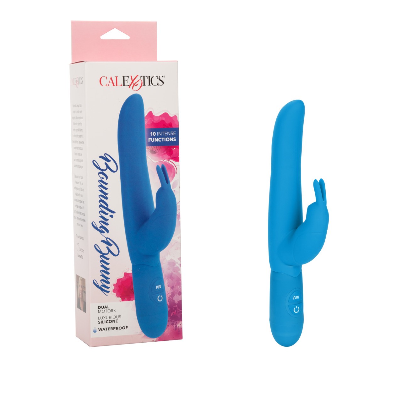 VIBRADOR CALEXOTICS BOUNDING BUNNY BLUE