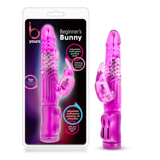VIBRADOR B YOURS BEGINNER'S BUNNY PINK