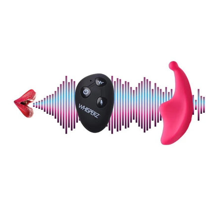 VIBRADOR WHISPERZ VOICE ACTIVATED 10X W REMOTE CONTROL