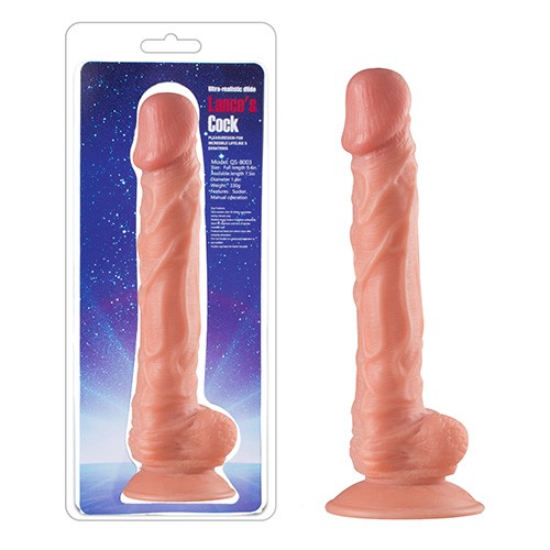 DILDO CON BASE DE SUCCION 24 CMS