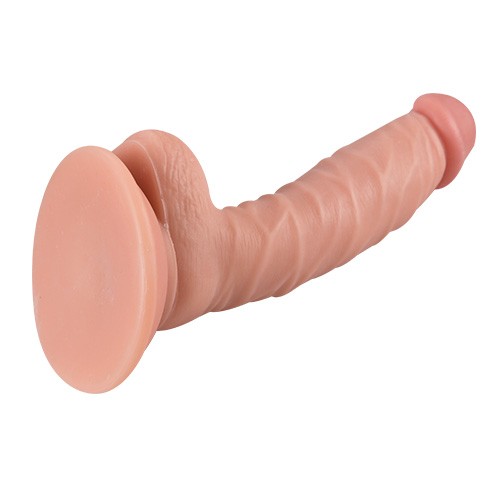 DILDO CON BASE DE SUCCION 20.5 CMS