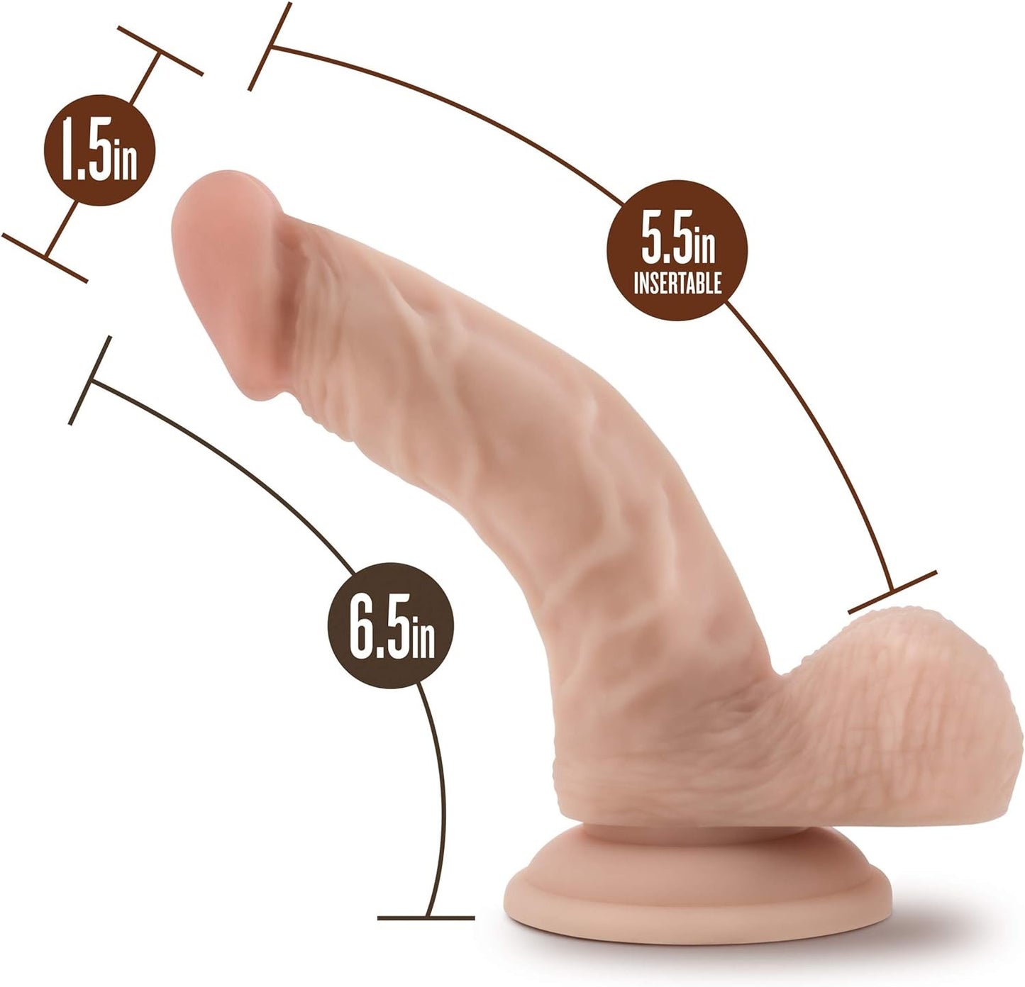 BL-16483 DILDO LOVERBOY THE BOY IN BLUE