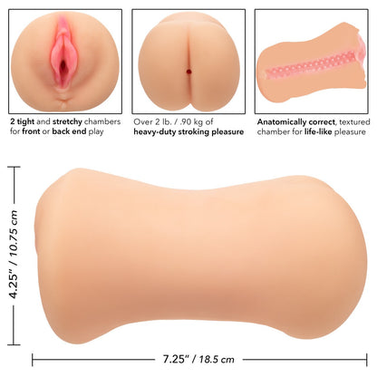 MASTURBADOR STOKE IT DOBLE ENTRADA