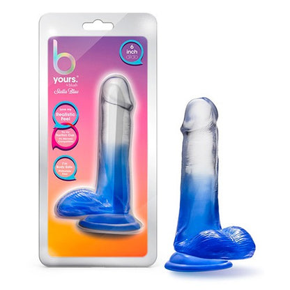DILDO 6" STELLA BLUE