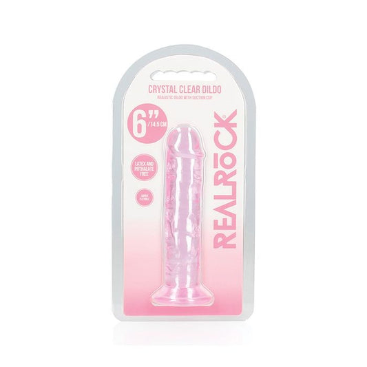 DILDO REALROCK 6" CON COPA