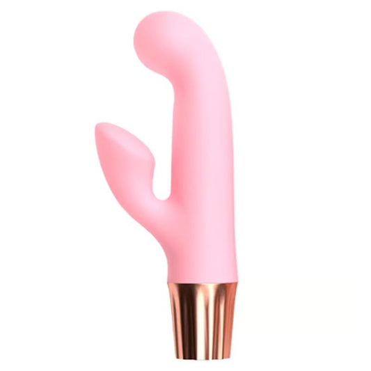 VIBRADOR MINI RECARGABLE HAPPY DOUBLE WAND