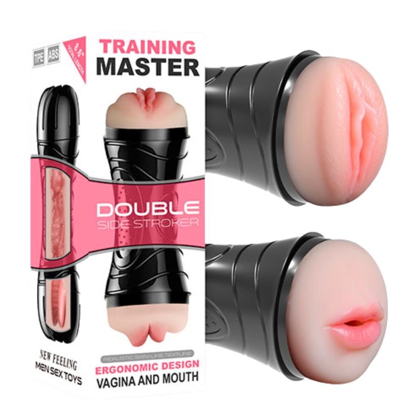 MASTURBADOR DOUBLE MASTER PUSSY & MOUTH