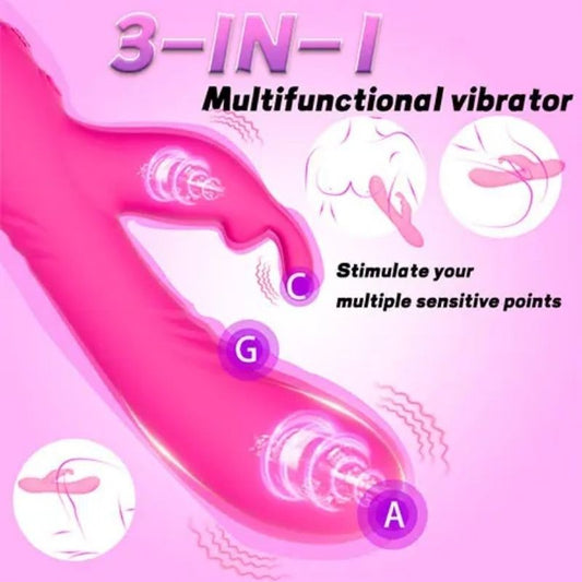VIBRADOR MULTIORGASMICO JADE RABBIT G SPOT