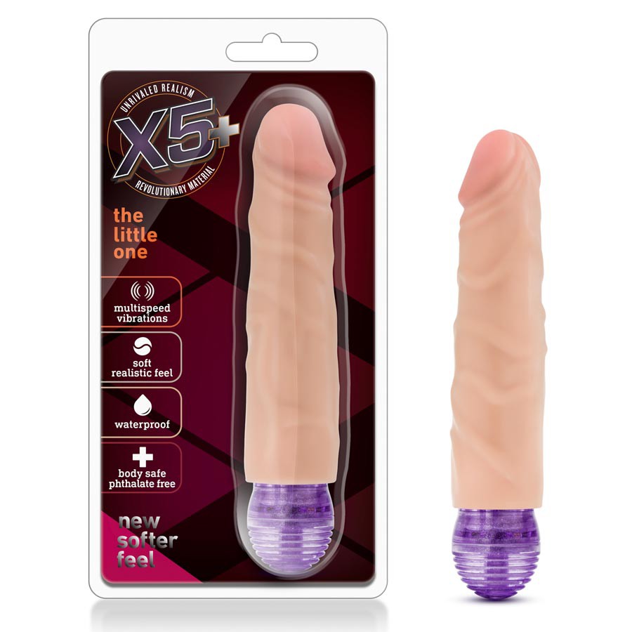 VIBRADOR X5 PLUS THE LITTLE ONE  FLESH