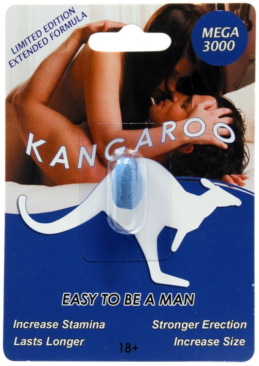 PASTILLA VIGORIZANTE KANGAROO AZUL