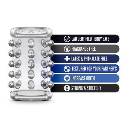 FUNDA STAY HARD COCK SLEEVE 02 CLEAR